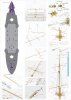 Pontos 23008F1 IJN MIKASA 1905 Detail Up Set 1/200